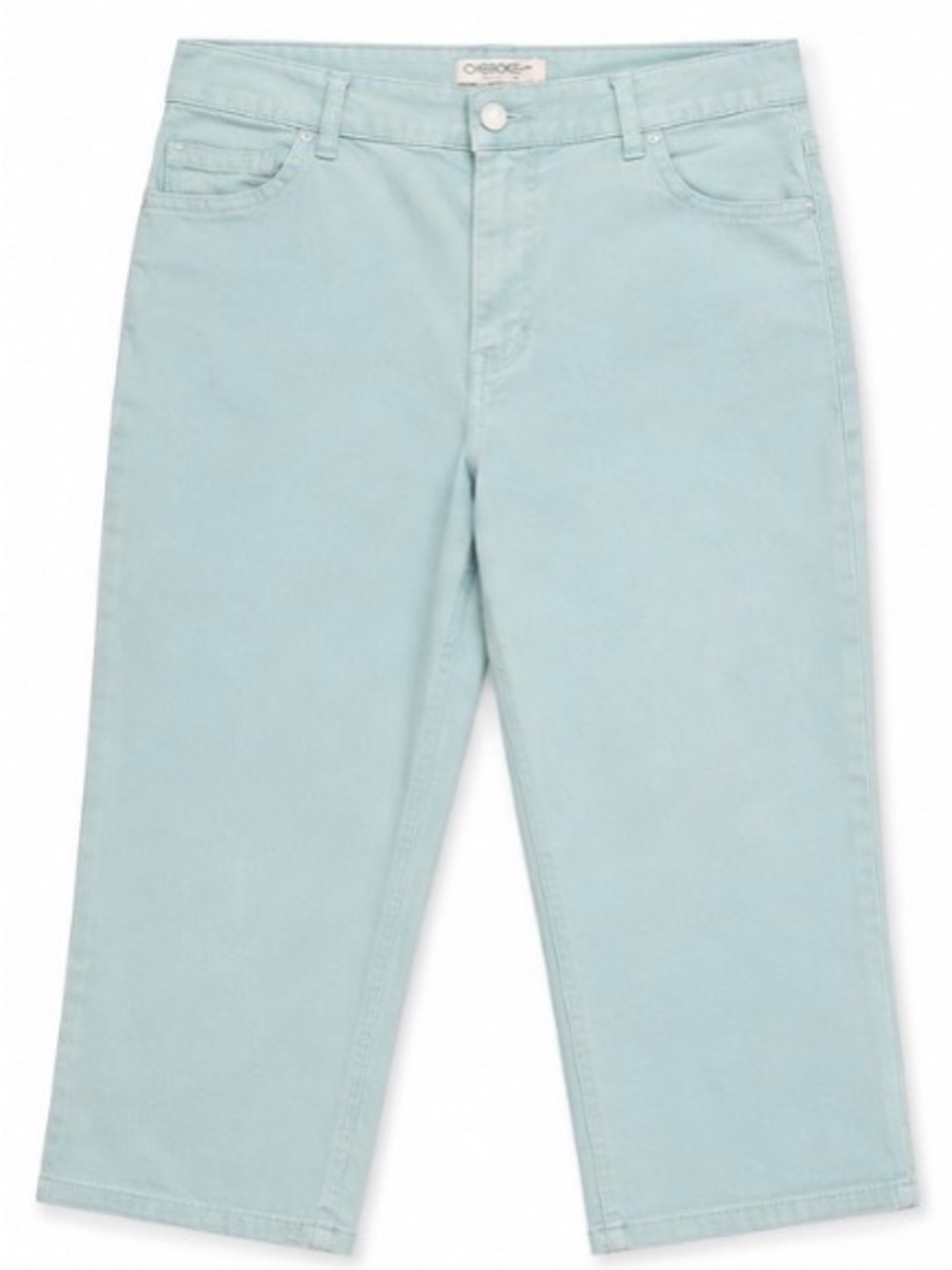 Cherokee Soft Aqua Cotton Blend Jeans